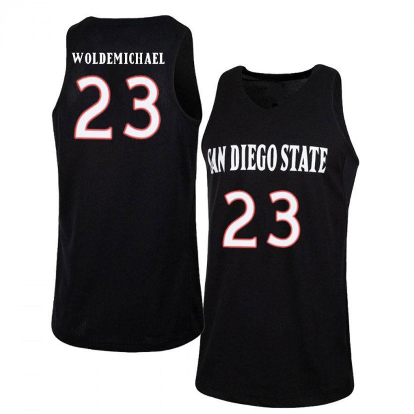 Kibret Woldemichael San Diego State Aztecs 23 Jersey