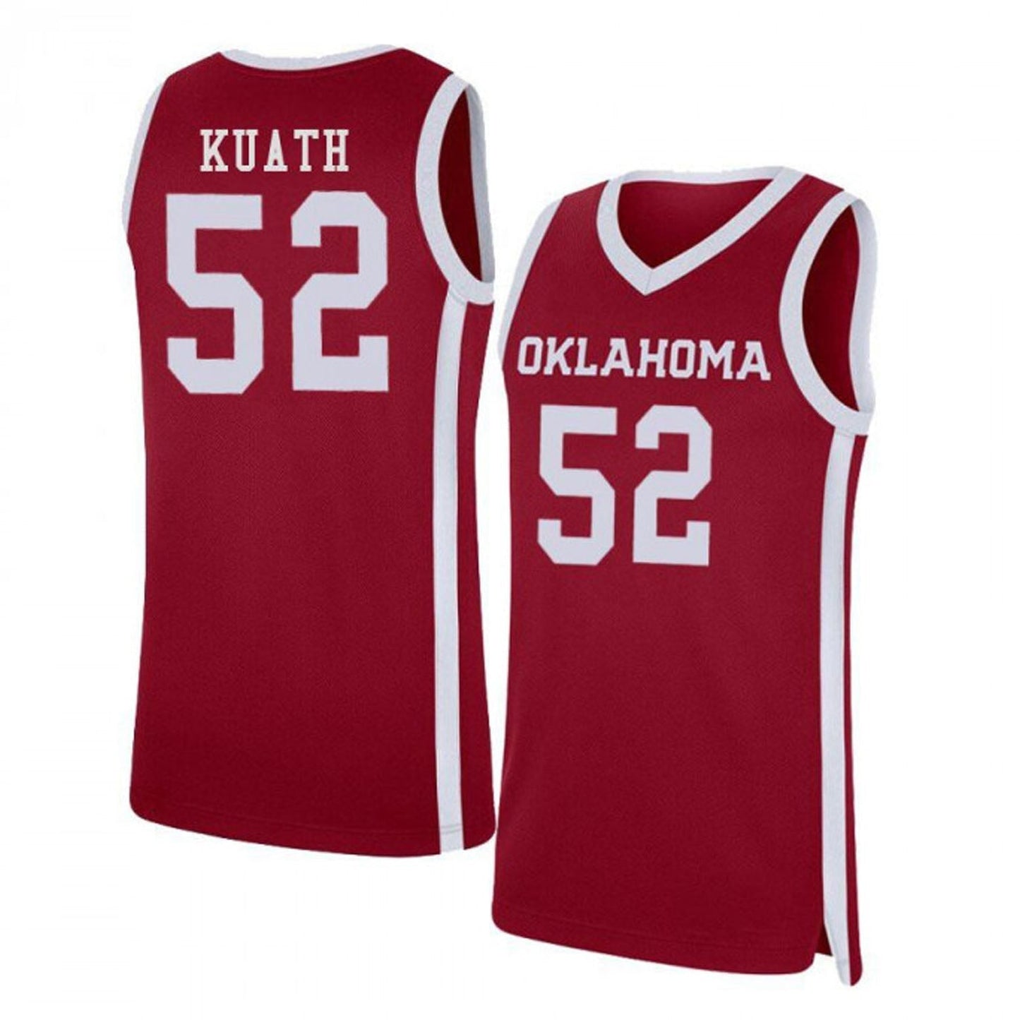 Kur Kuath Oklahoma Sooners 52 Jersey