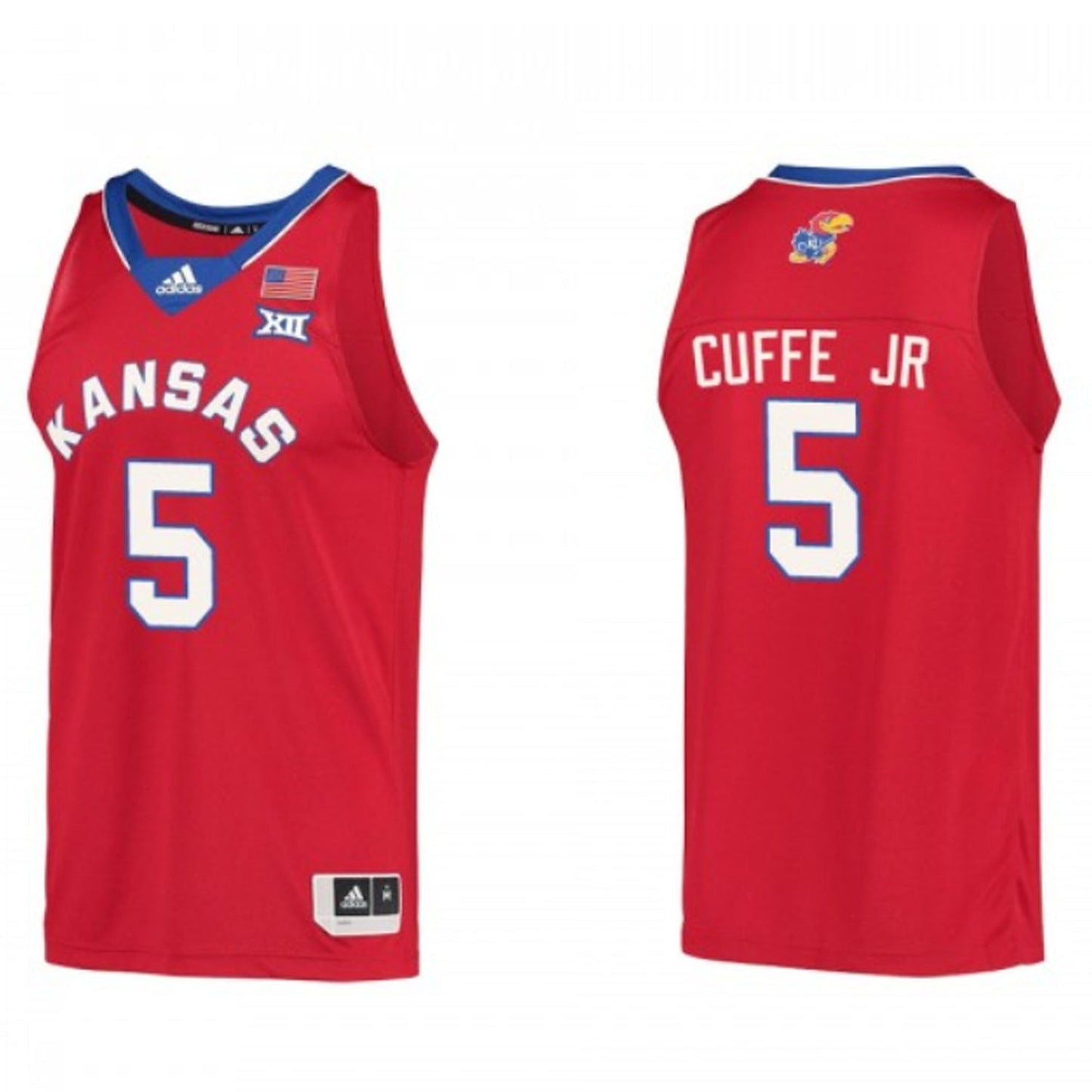 Kyle Cuffe Jr Kansas Jayhawks 5 Jersey