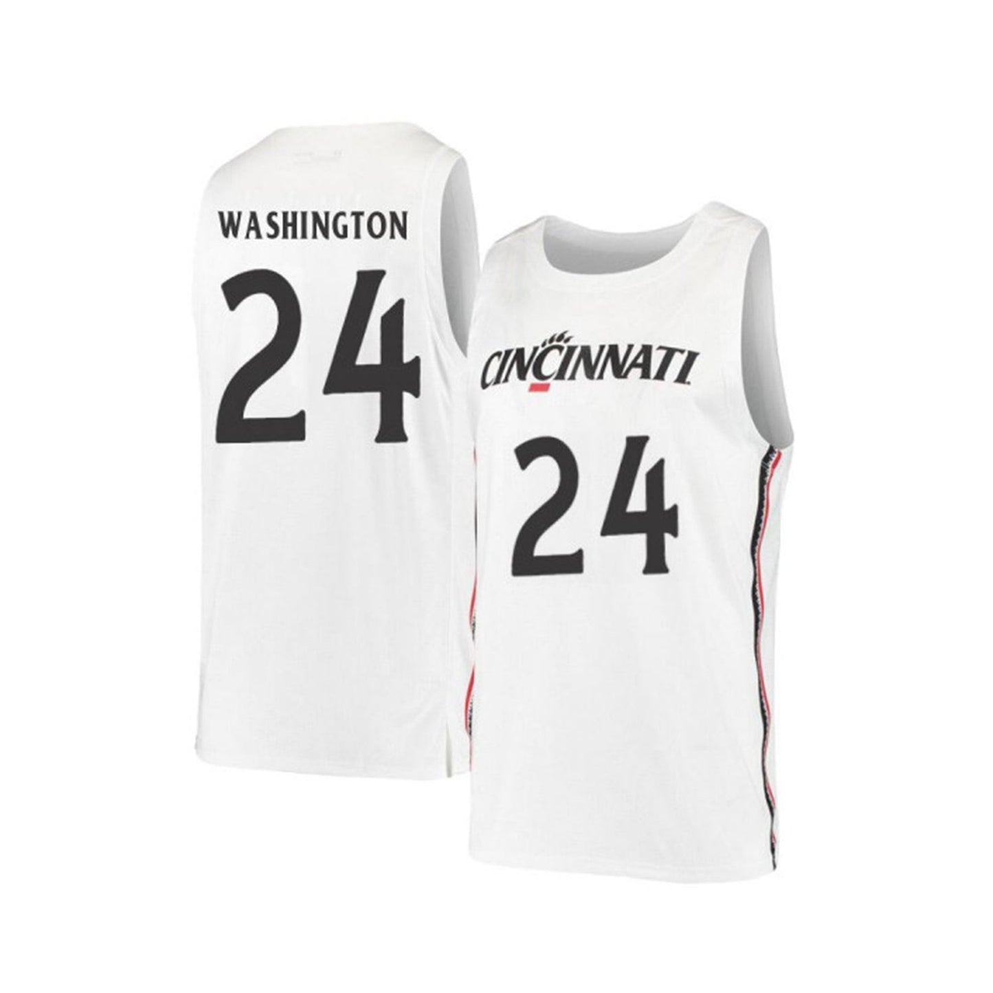 Kyle Washington Cincinnati Bearcats 24 Jersey
