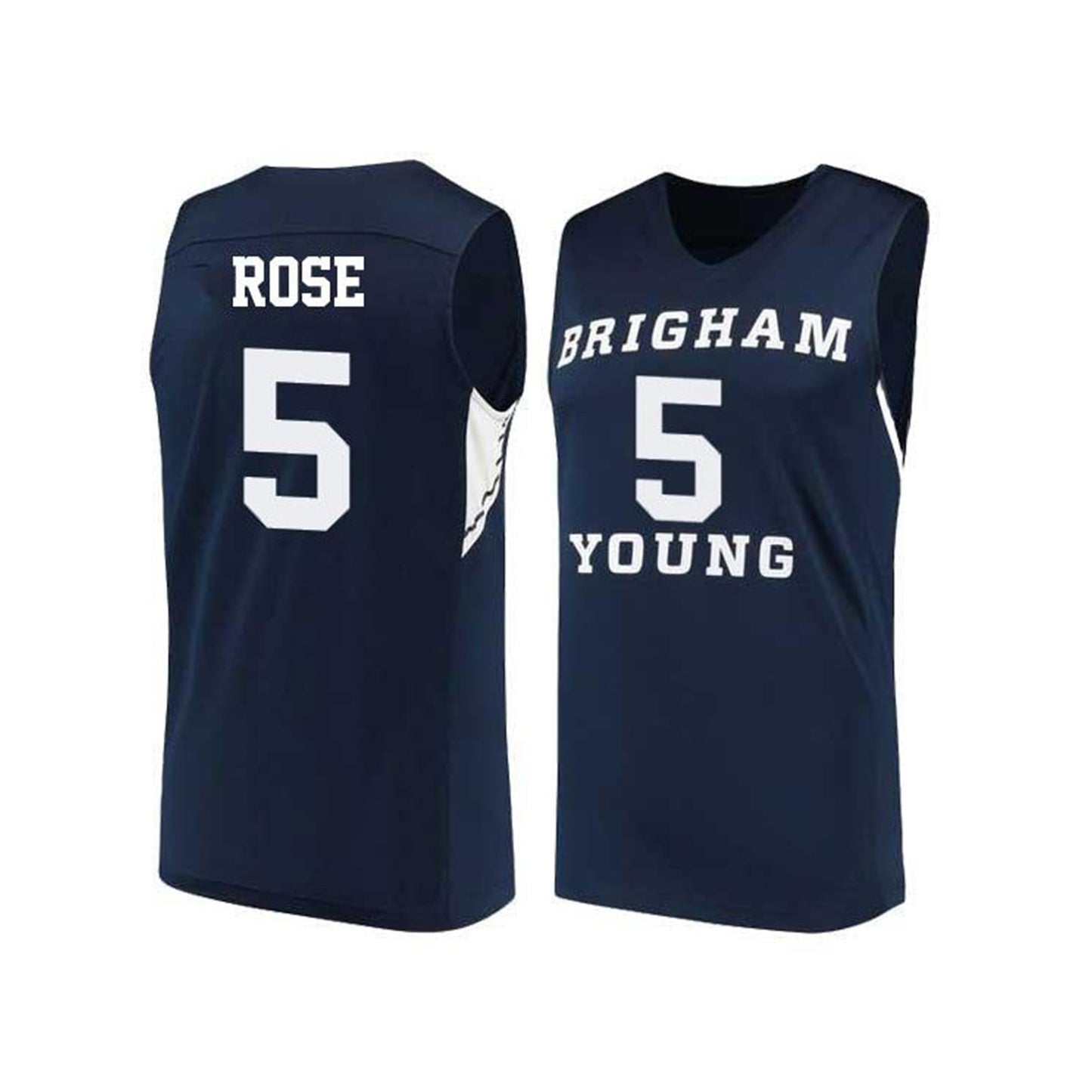 LJ Rose BYU Cougars 5 Jersey
