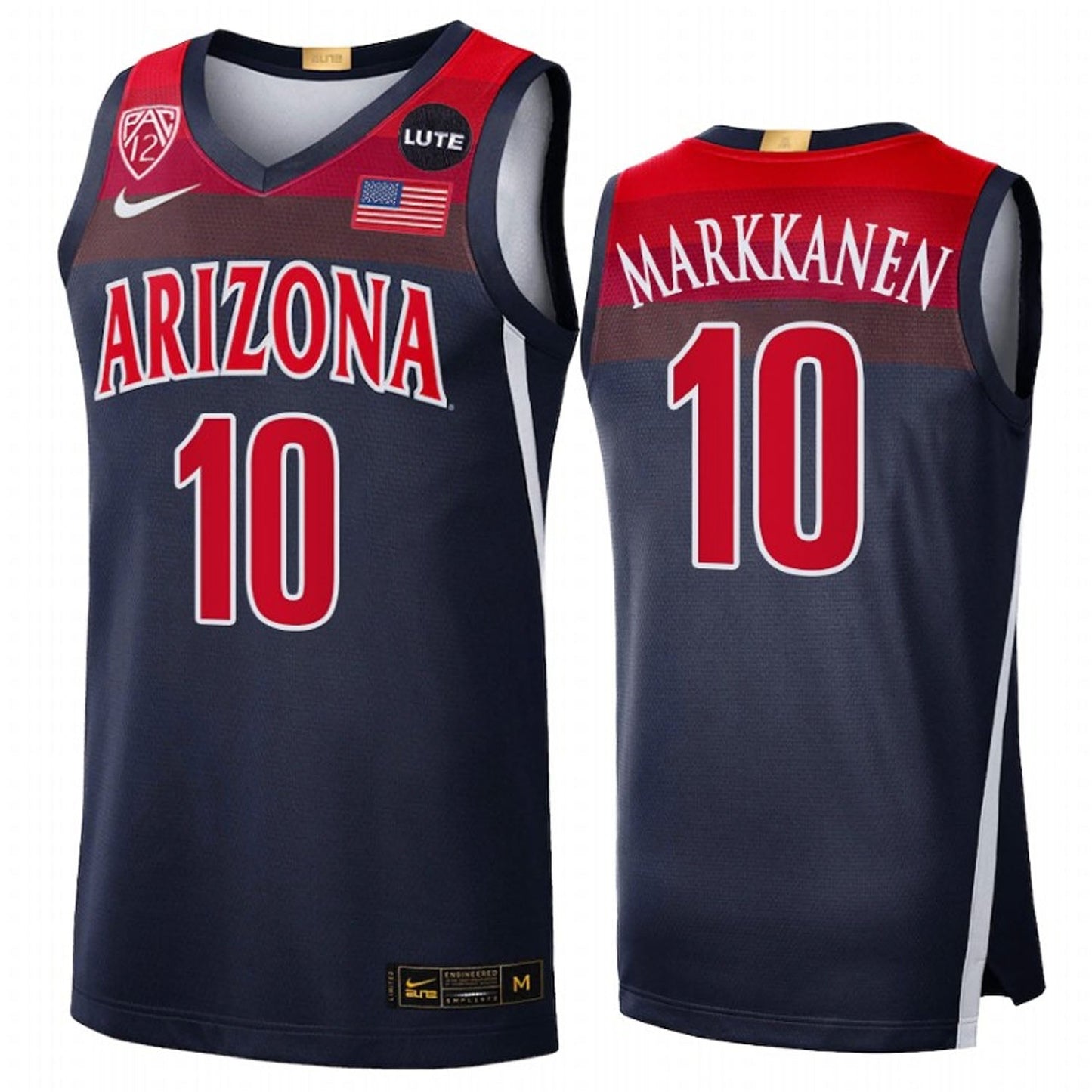 Lauri Markkanen Arizona Wildcats 10 Jersey