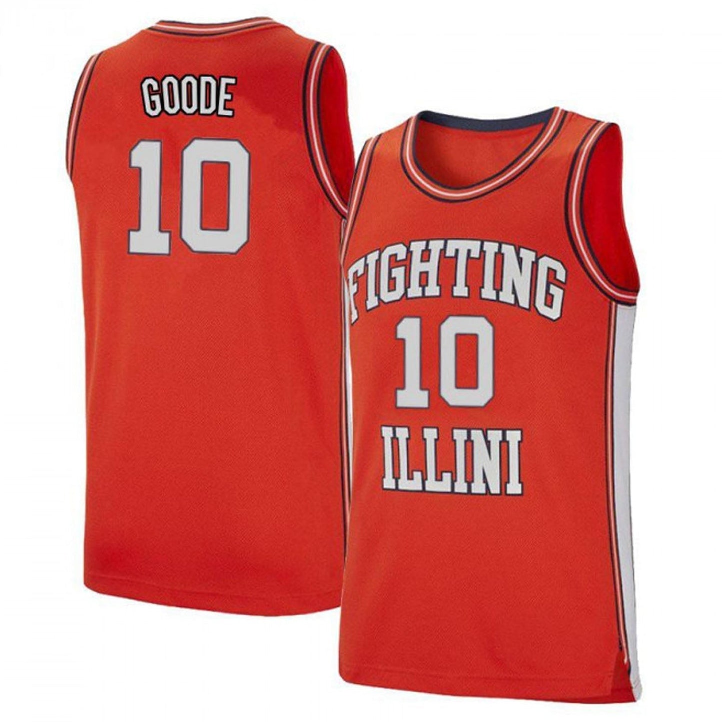 Luke Goode Illinois Fighting Illini 10 Jersey