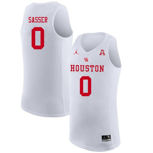 Marcus Sasser Houston Cougars 0 Jersey