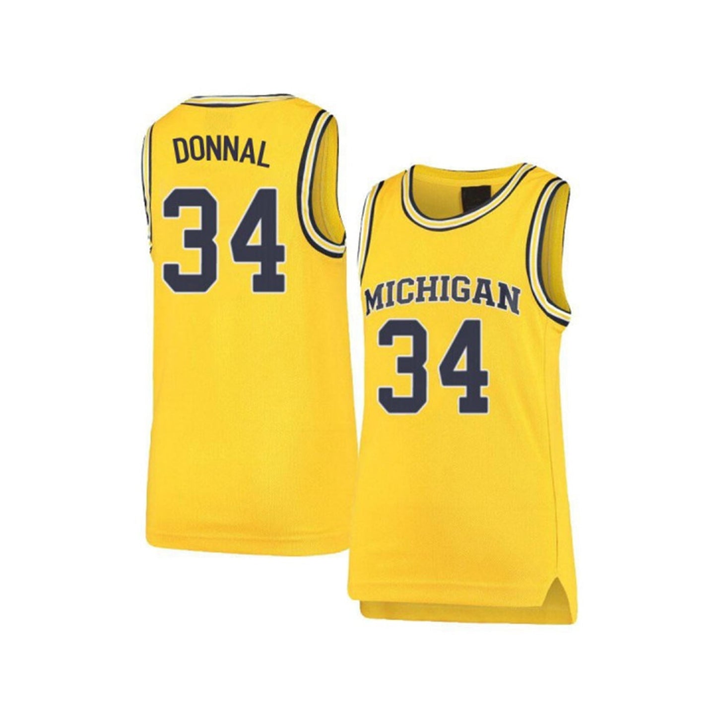 Mark Donnal Michigan Wolverines 34 Jersey