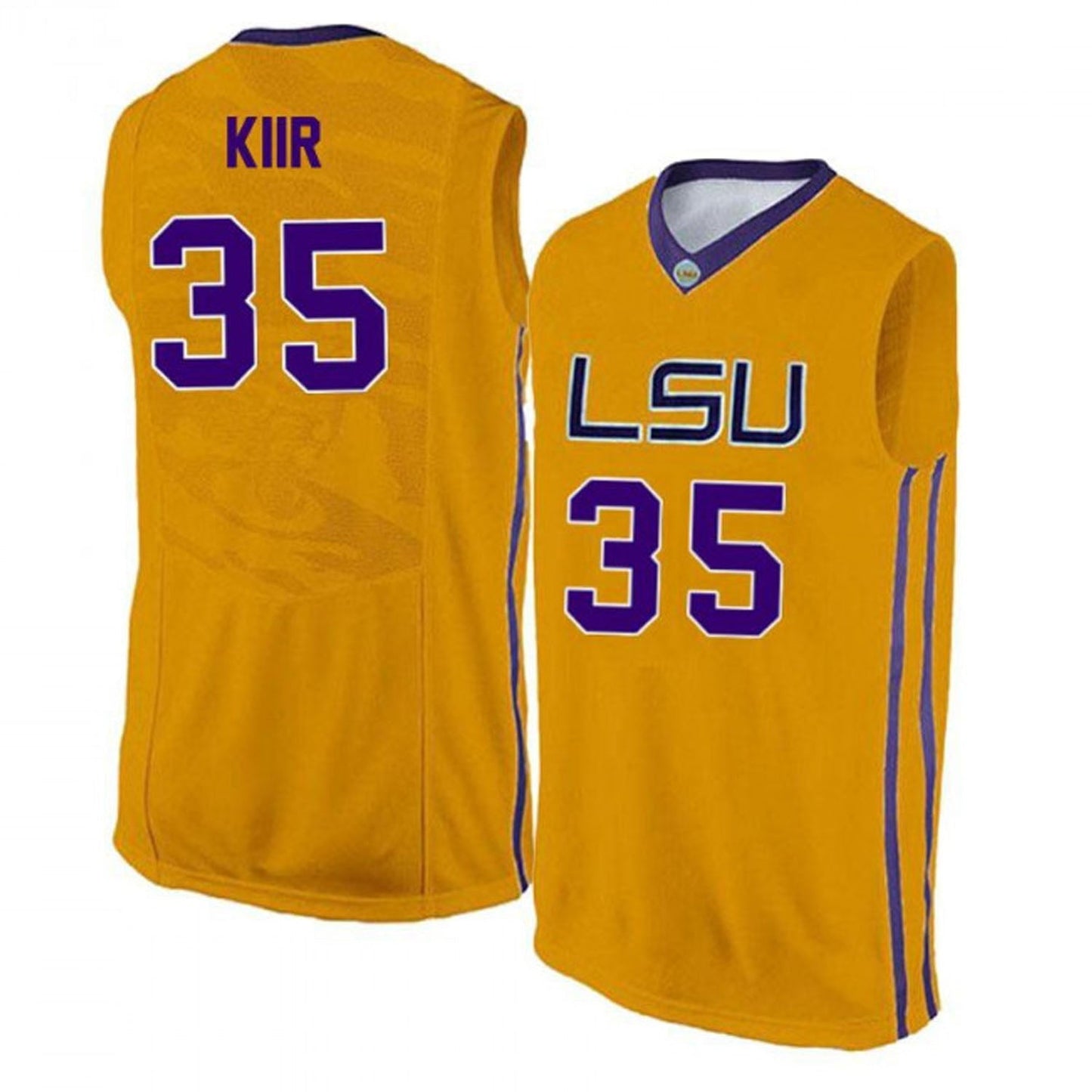 Mayan Kiir LSU Tigers 35 Jersey
