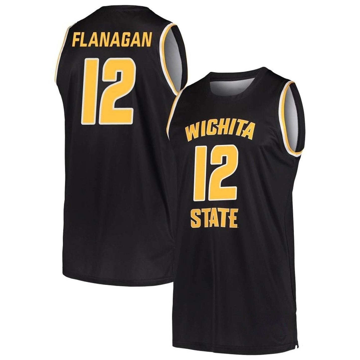 Melvion Flanagan Wichita State Shockers 12 Jersey