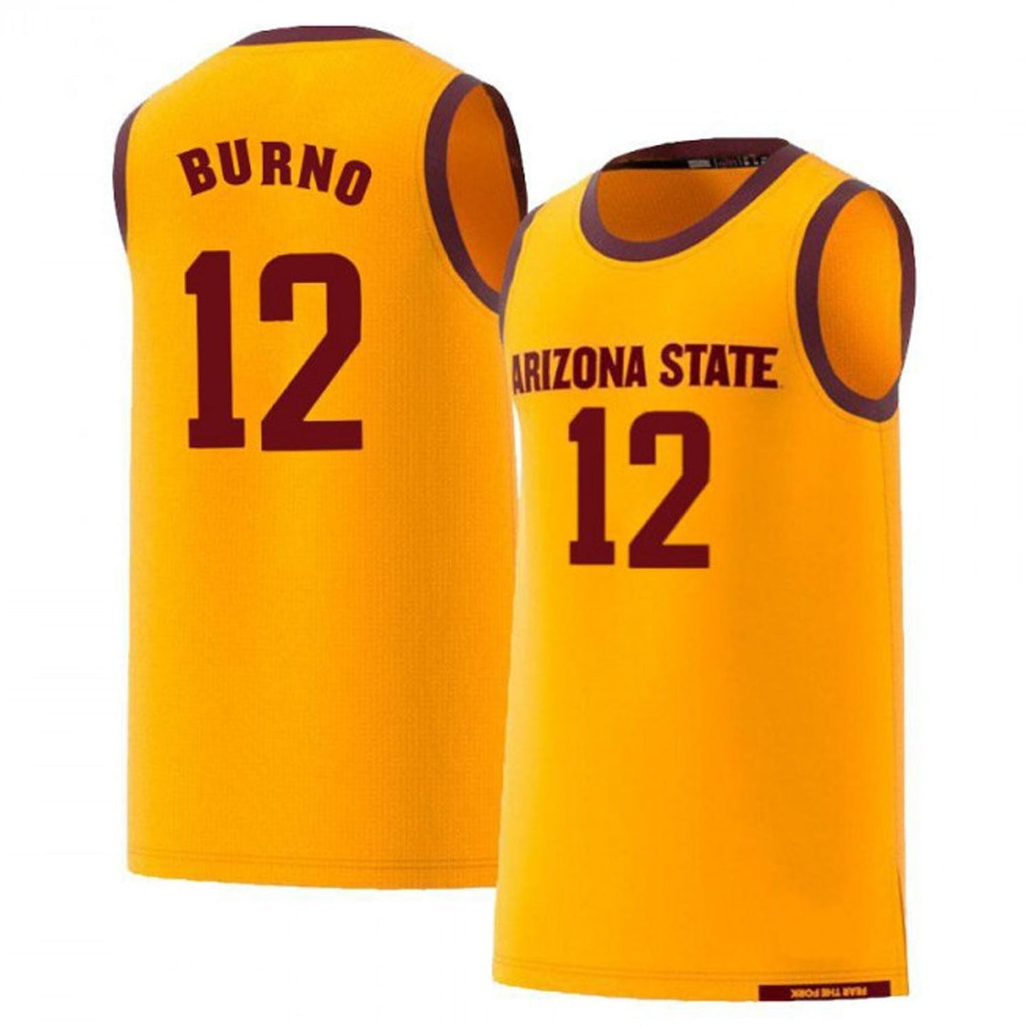 Micah Burno Arizona State Sun Devils 12 Jersey