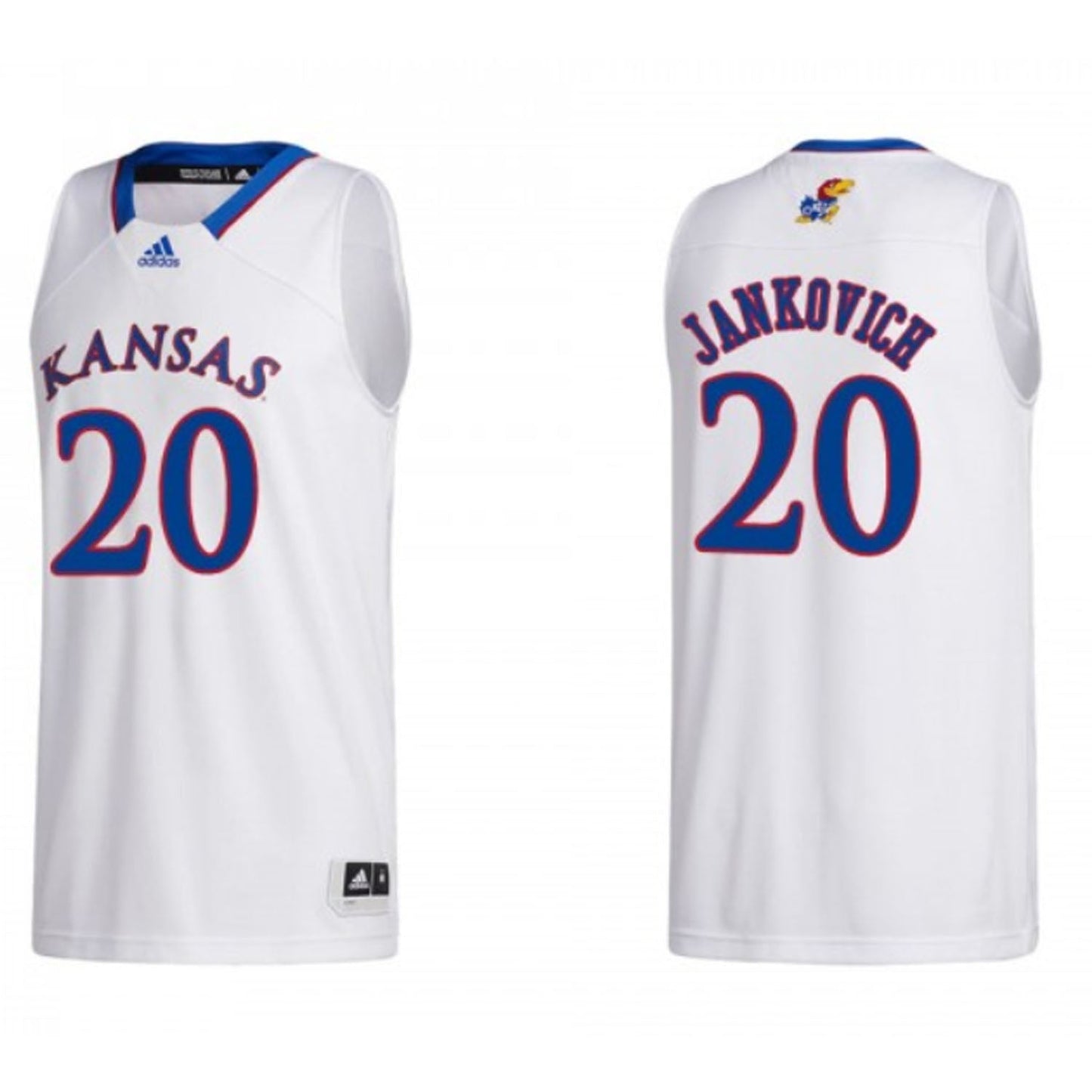 Michael Jankovich Kansas Jayhawks 20 Jersey
