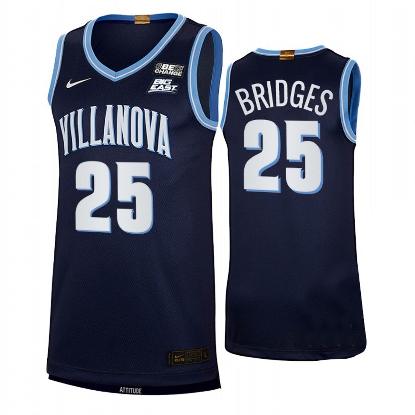 Mikal Bridges Villanova Wildcats 25 Jersey