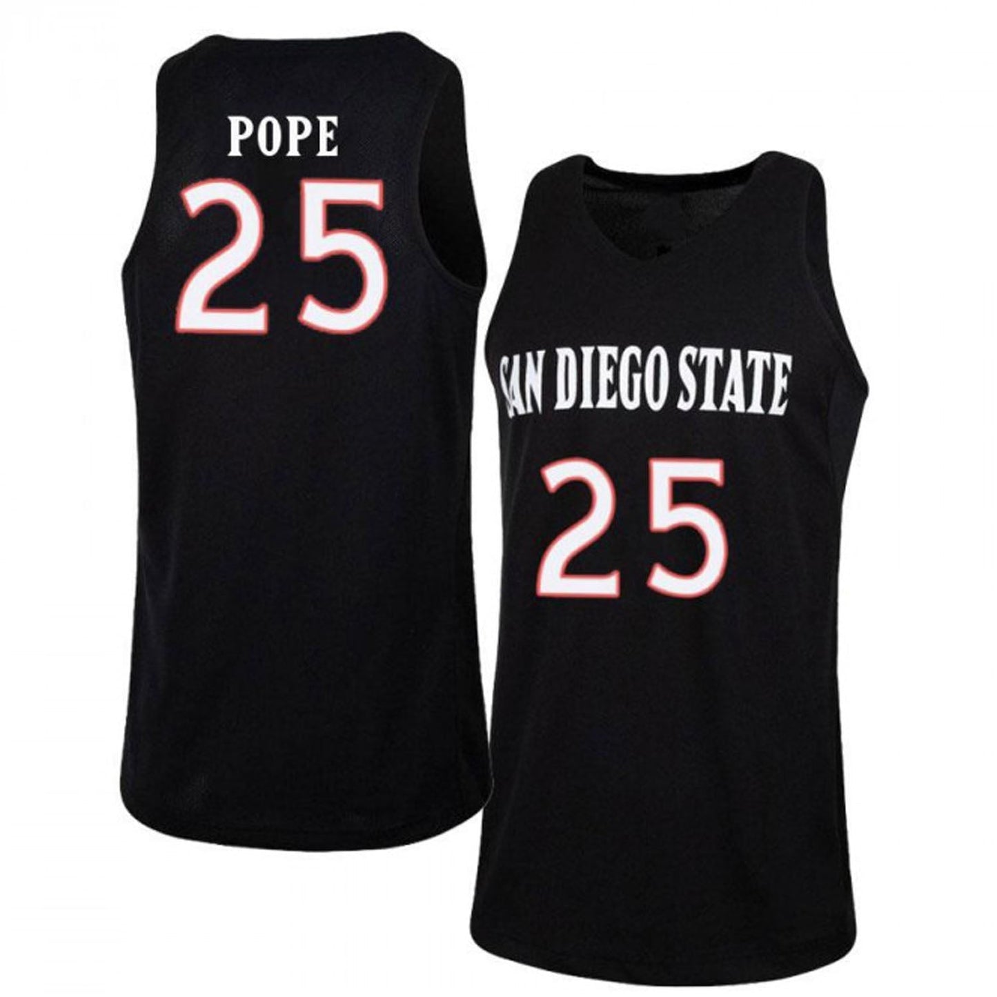 Mike Pope San Diego State Aztecs 25 Jersey