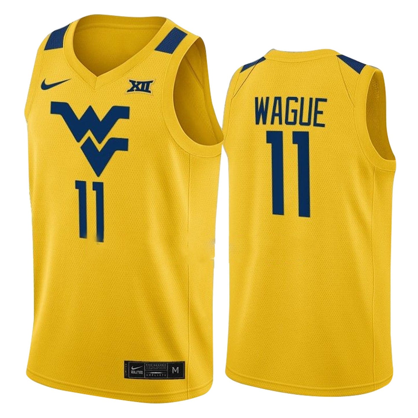 Mohamed Wague West Virginia Mountaineers 11 Jersey