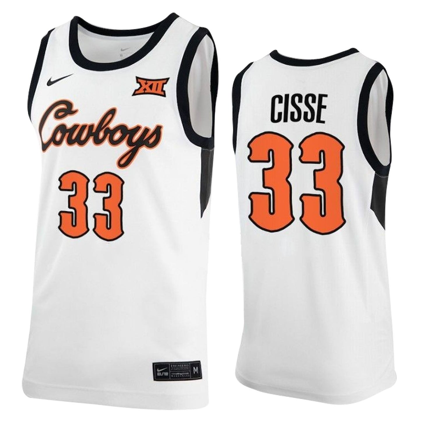Moussa Cisse  OSU Cowboys 33 Jersey