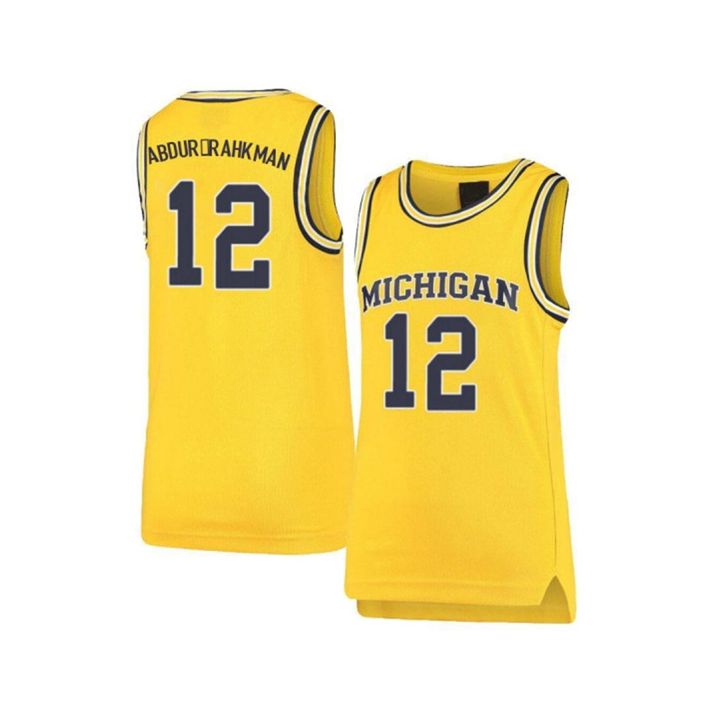 Muhammad Ali Abdur Rahkman Michigan Wolverines 12 Jersey