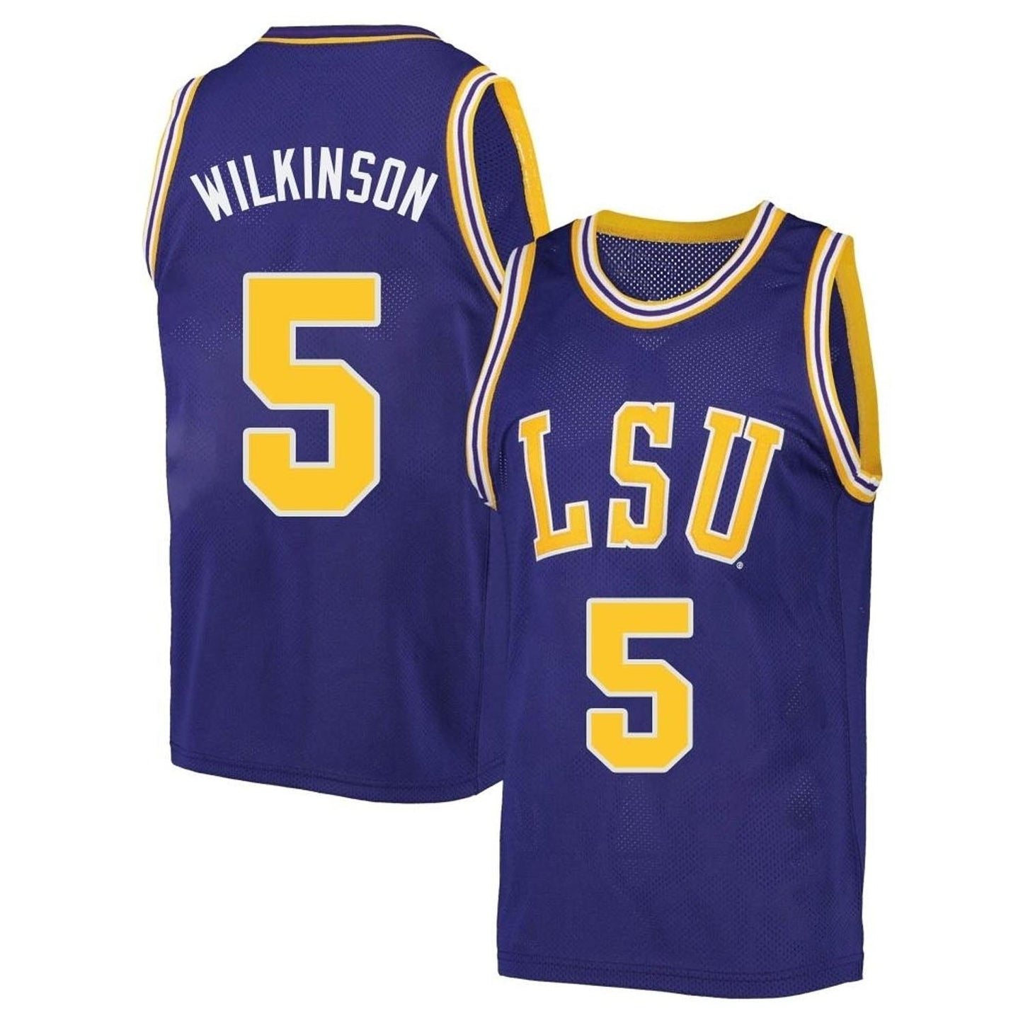 Mwani Wilkinson LSU Tigers 5 Jersey