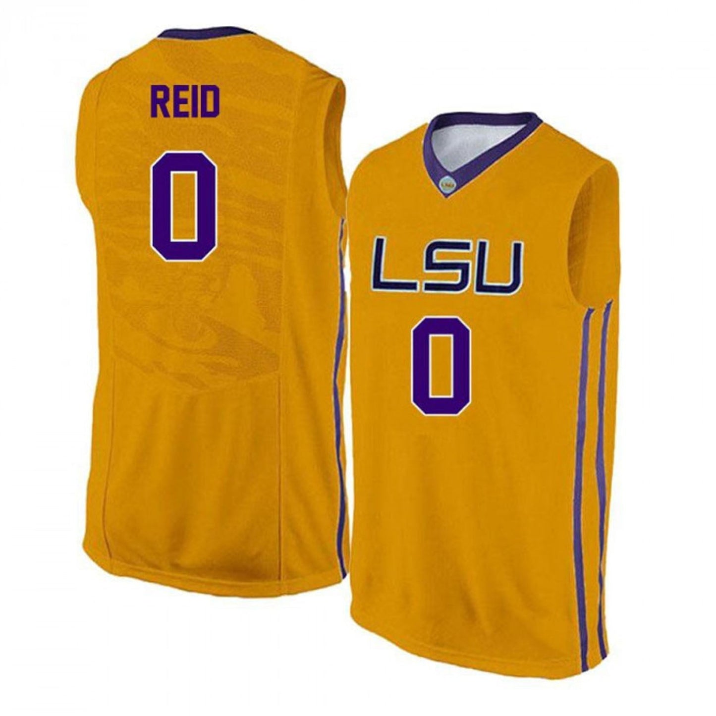 Naz Reid LSU Tigers 0 Jersey