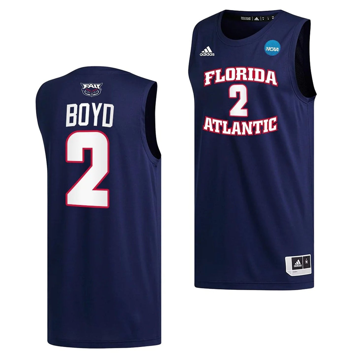 Nicholas Boyd Florida Atlantic Owls 2 Jersey