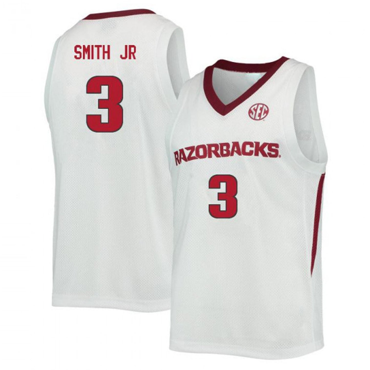 Nick Smith Jr Arkansas Razorbacks 3 Jersey
