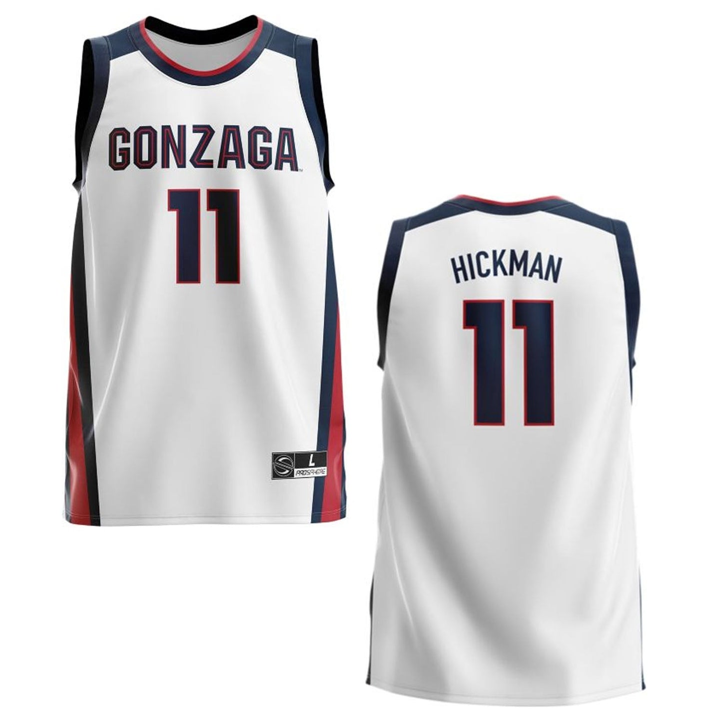 Nolan Hickman Gonzaga Bulldogs 11 Jersey