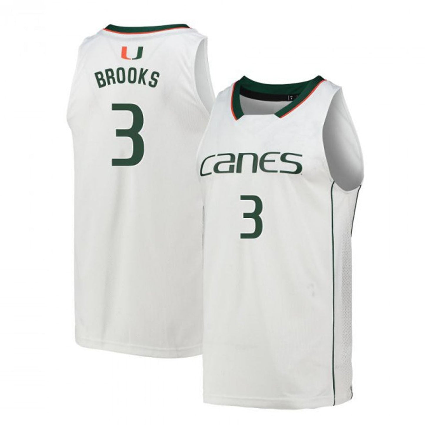 Nysier Brooks Miami Hurricanes 3 Jersey