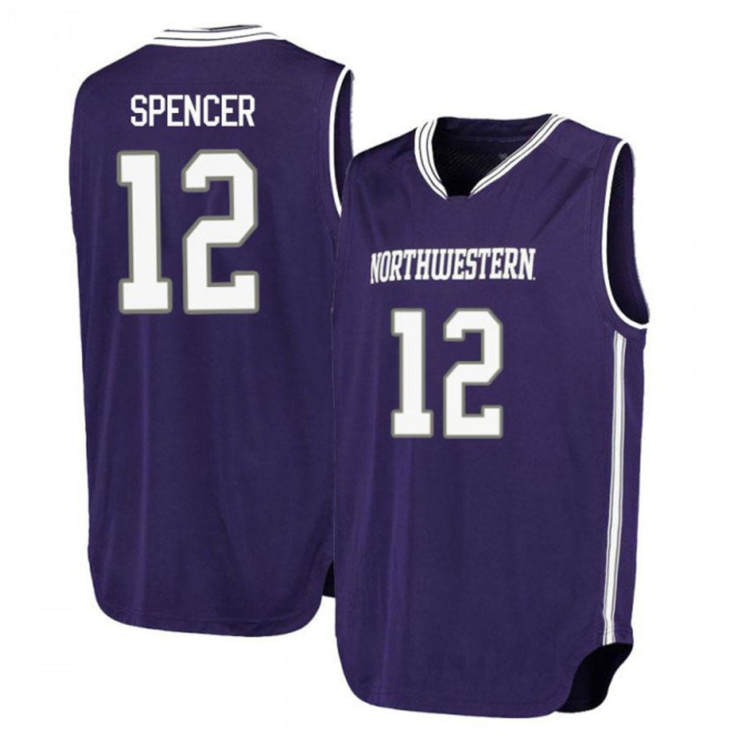 Pat Spencer Northwestern Wildcats 12 Jersey