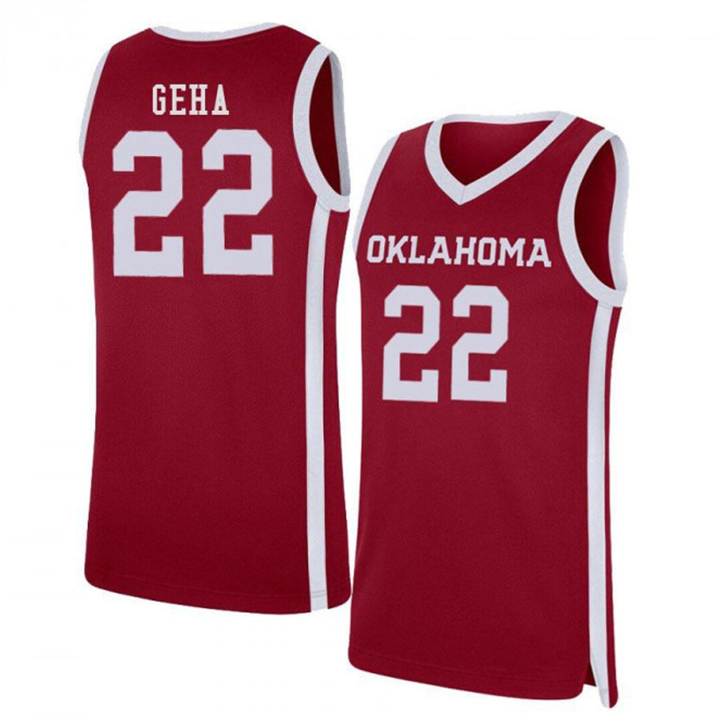 Patrick Geha Oklahoma Sooners 22 Jersey