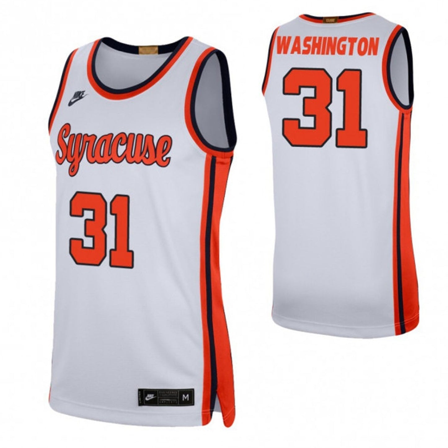 Pearl Washington Syracuse Orange 31 Jersey
