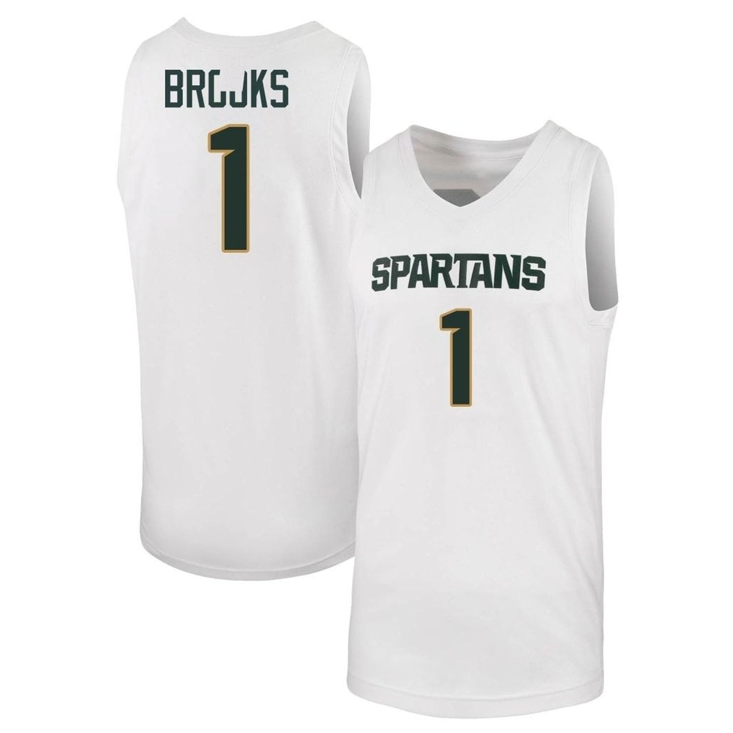 Pierre Brooks Michigan State Spartans 1 Jersey