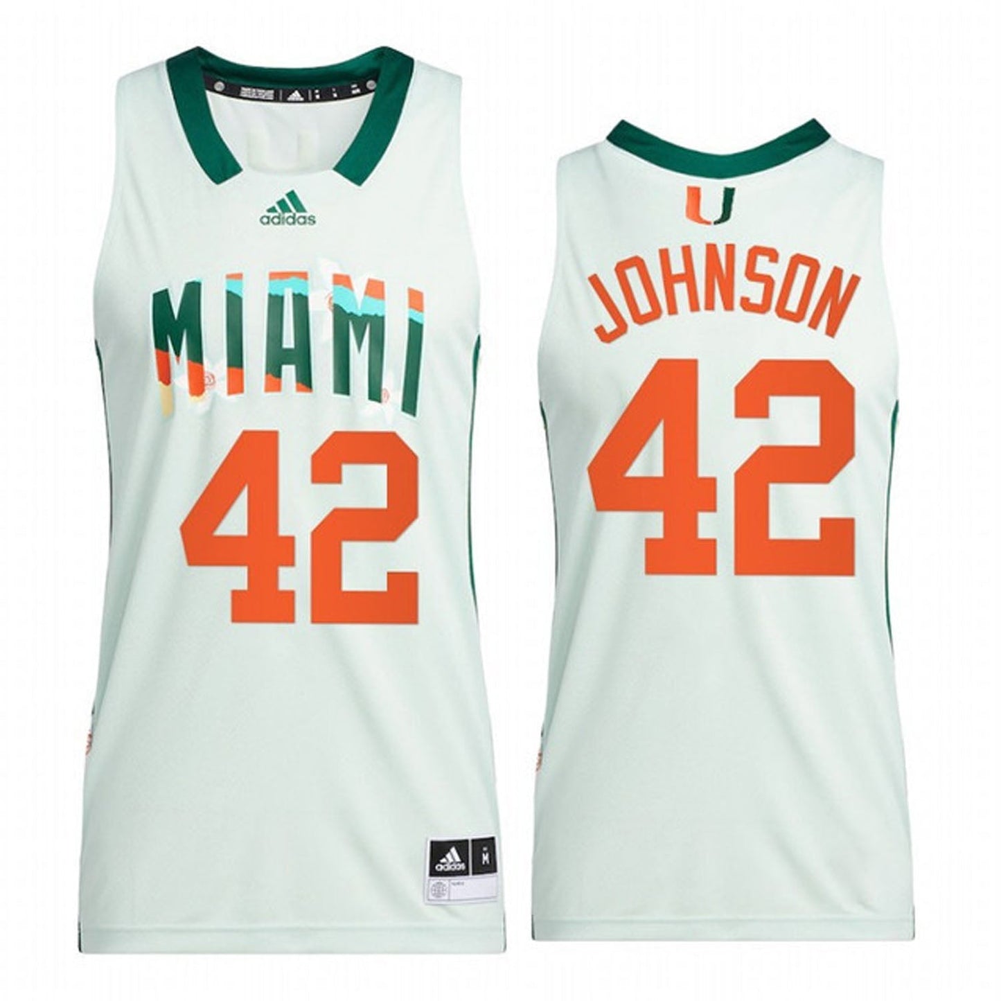 Reggie Johnson Miami Hurricanes 42 Jersey