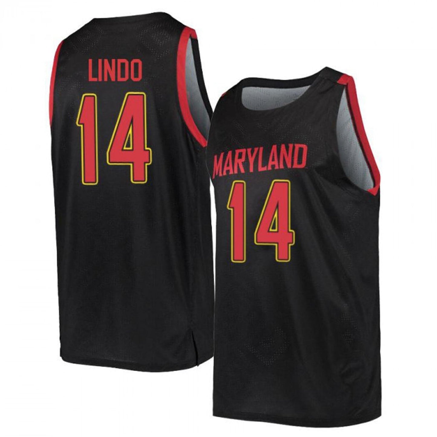 Ricky Lindo Maryland Terrapins 14 Jersey