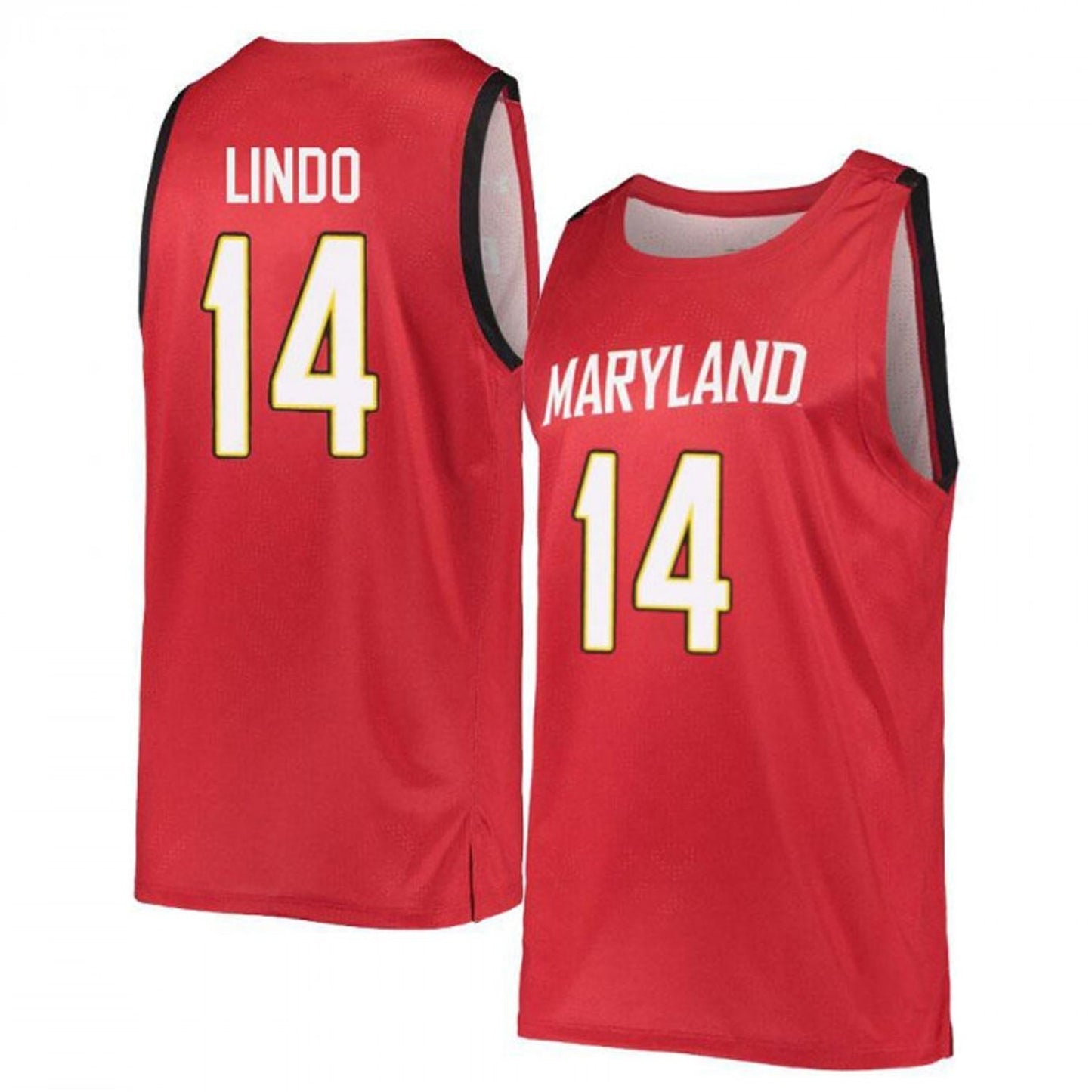 Ricky Lindo Maryland Terrapins 14 Jersey