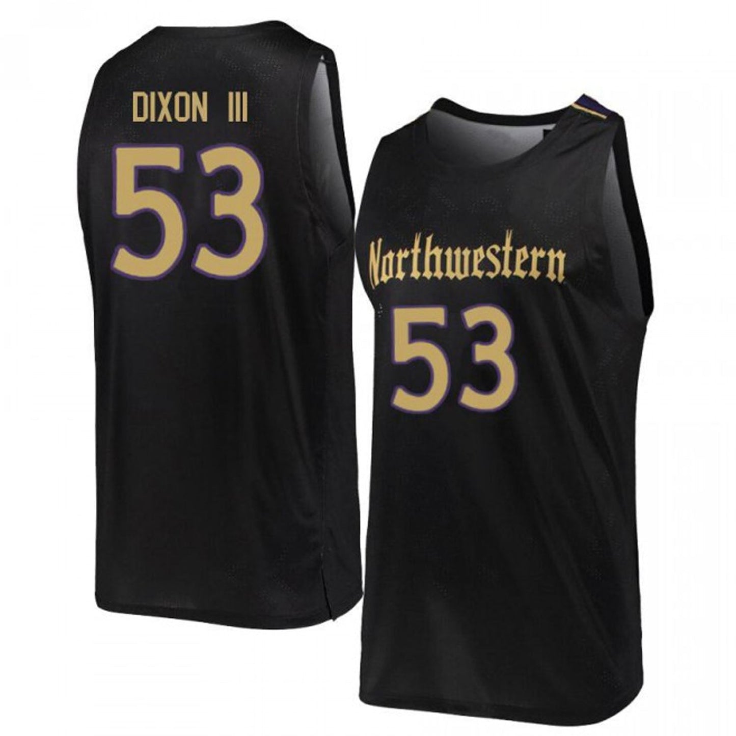 Roy Dixon III Northwestern Wildcats 53 Jersey