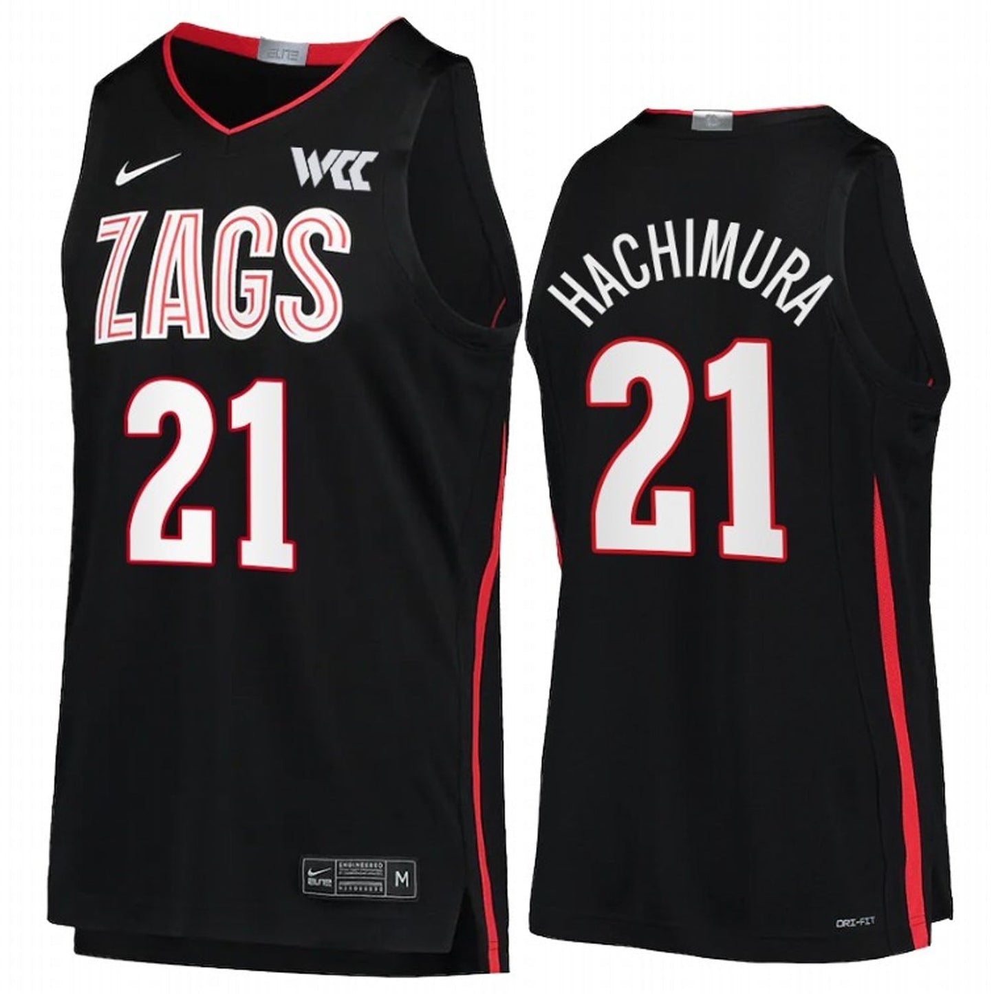 Rui Hachimura Gonzaga Bulldogs 21 Jersey