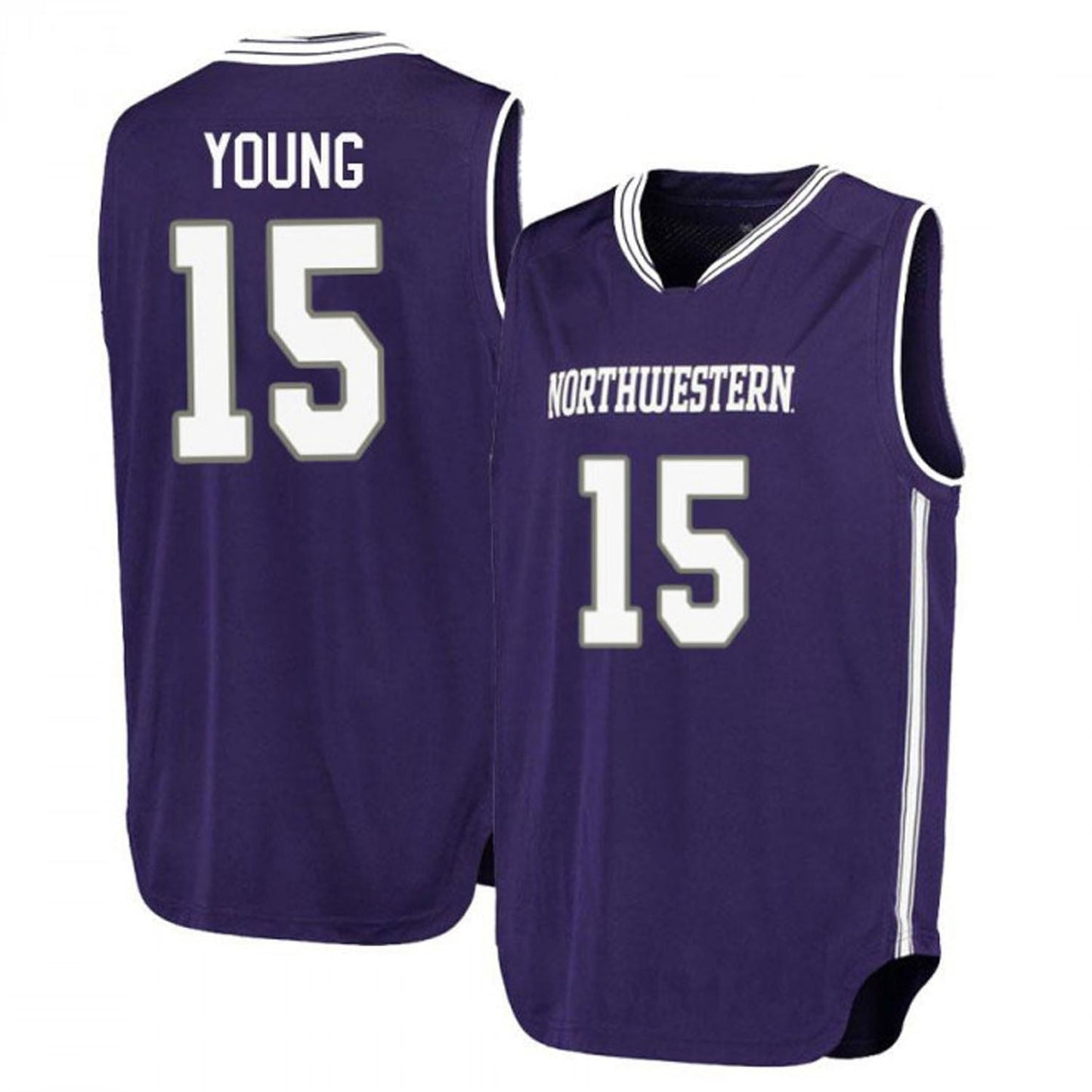 Ryan Young Northwestern Wildcats 15 Jersey