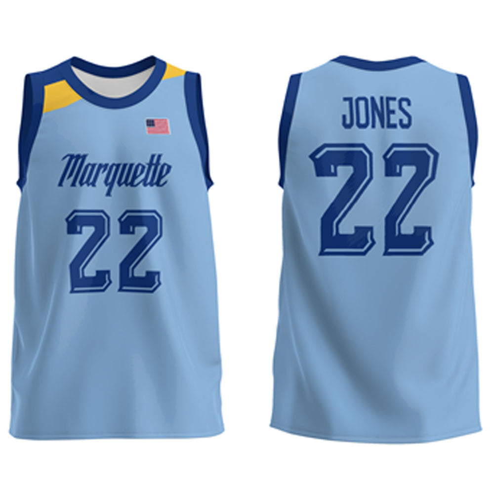 Sean Jones Marquette Golden Eagles 22 Jersey