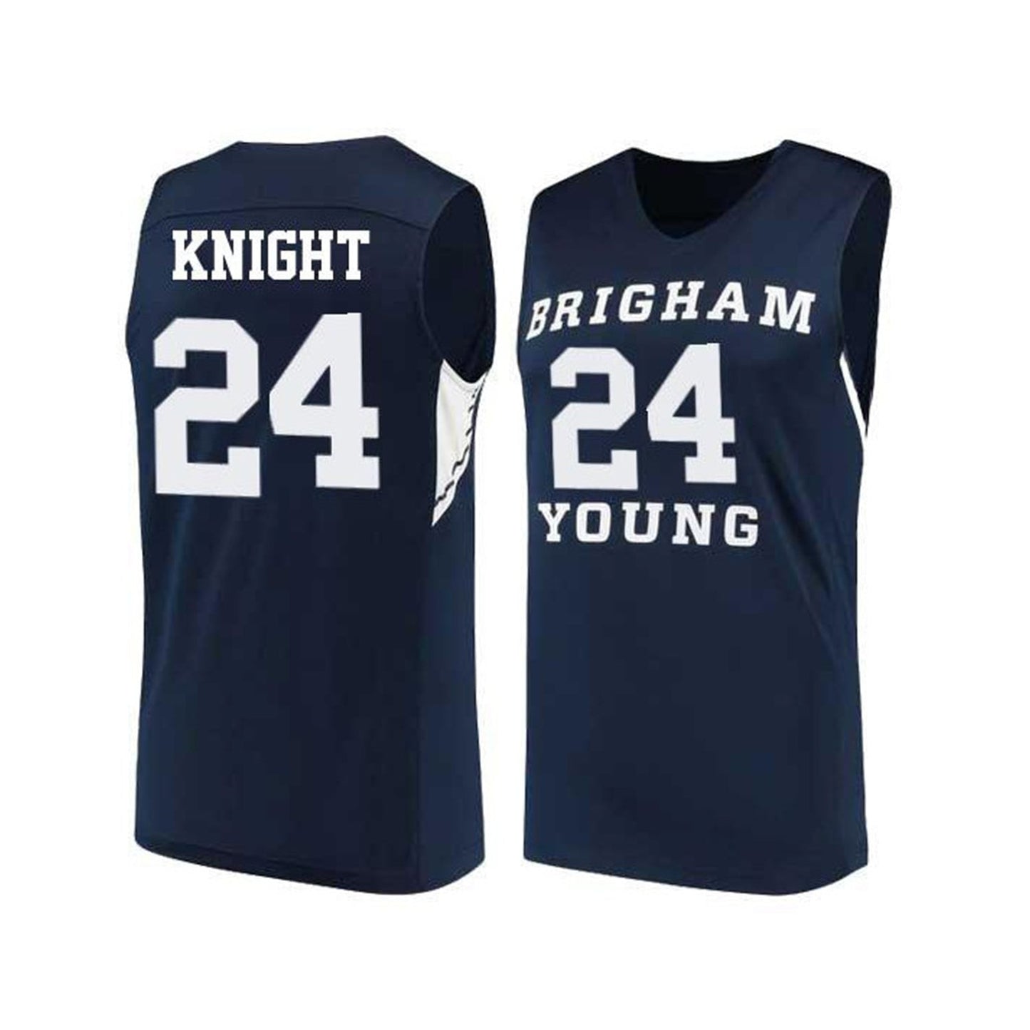 Seneca Knight BYU Cougars 24 Jersey