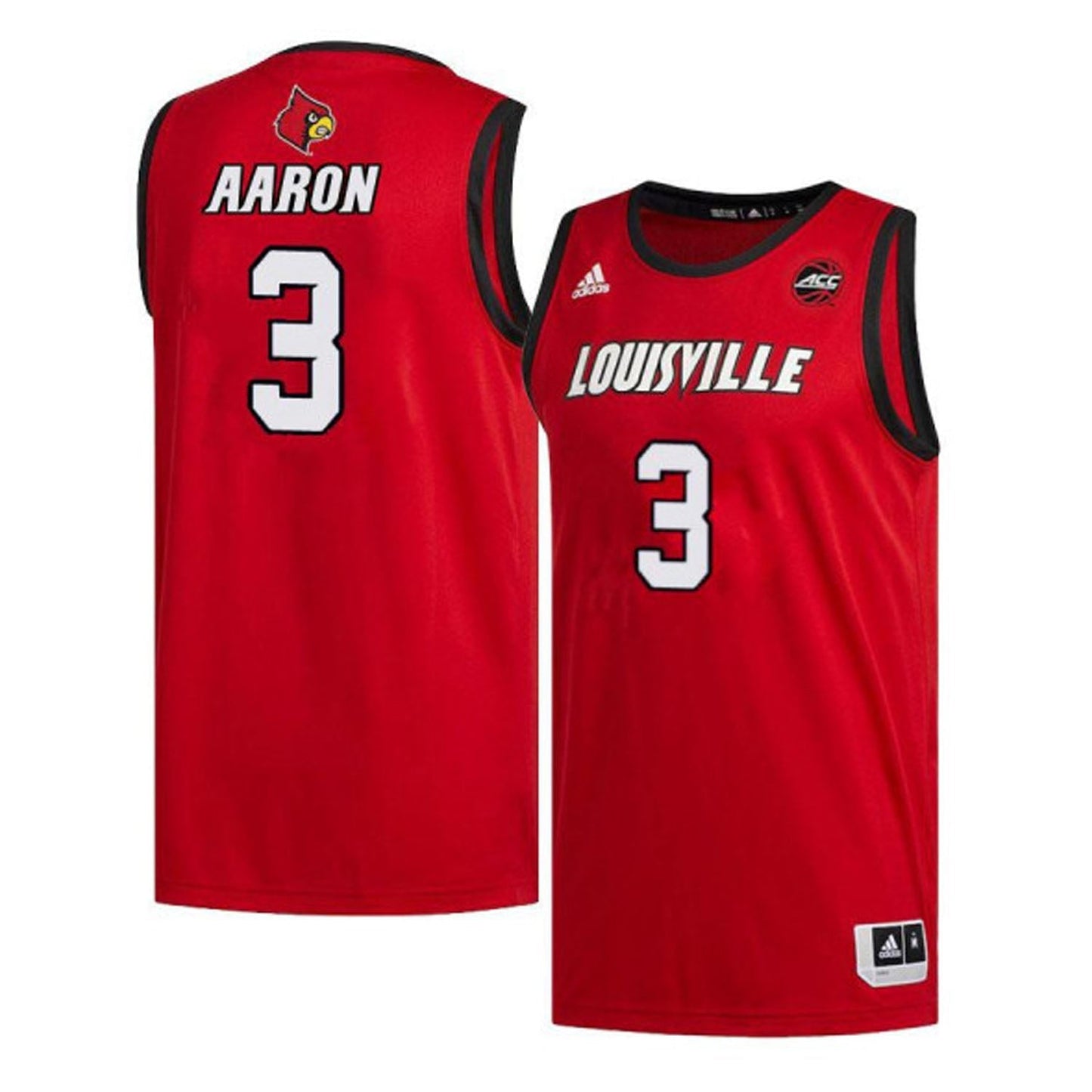 Shaqquan Aaron Louisville Cardinals 3 Jersey