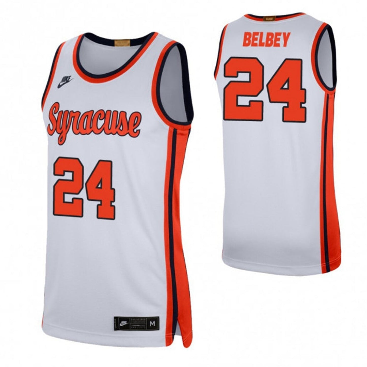 Shaun Belbey Syracuse Orange 24 Jersey