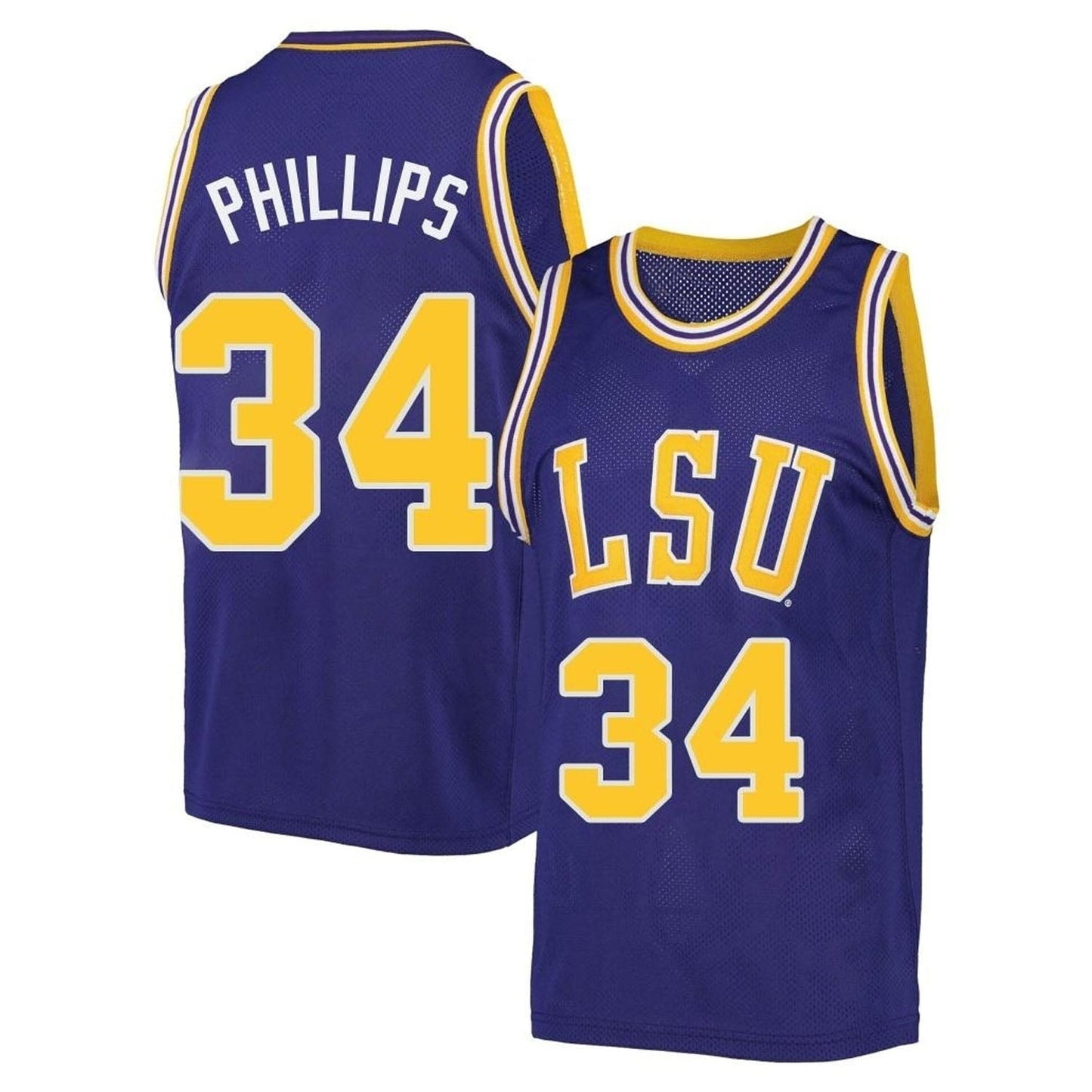 Shawn Phillips LSU Tigers 34 Jersey