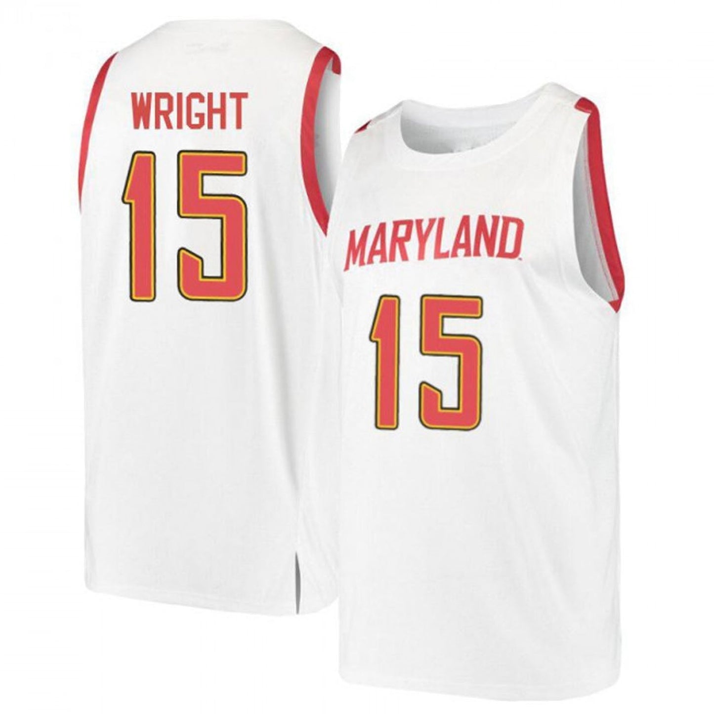 Simon Wright Maryland Terrapins 15 Jersey