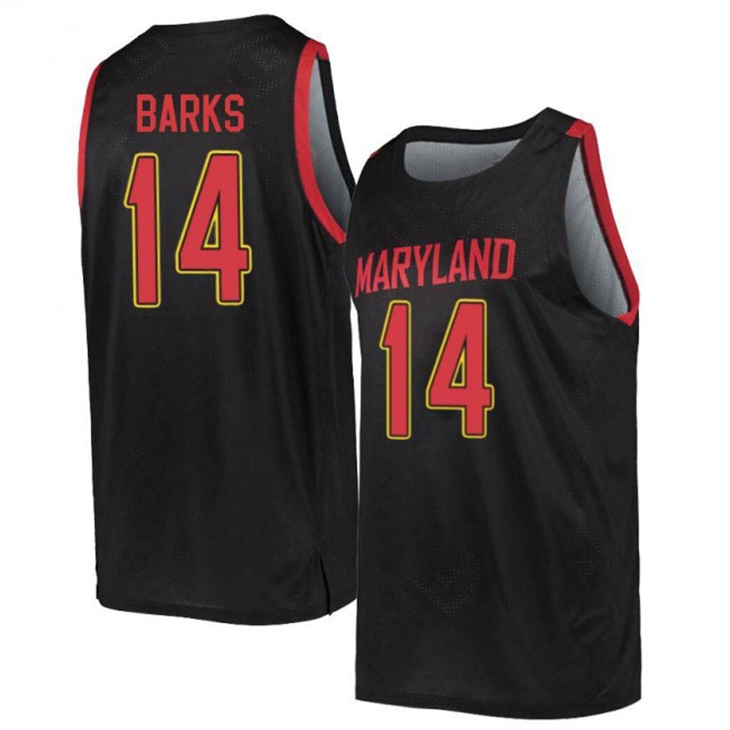 Spencer Barks Maryland Terrapins 14 Jersey