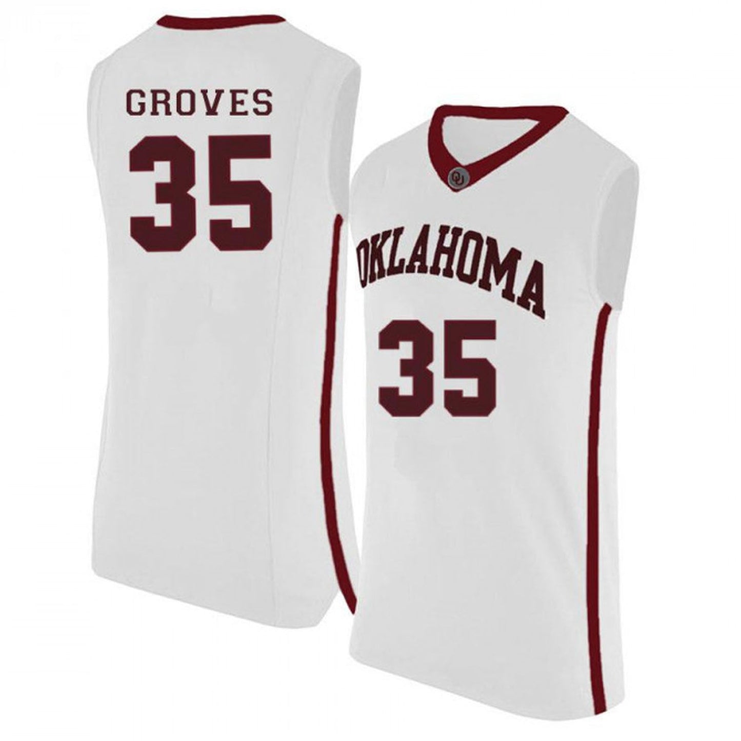 Tanner Groves Oklahoma Sooners 35 Jersey