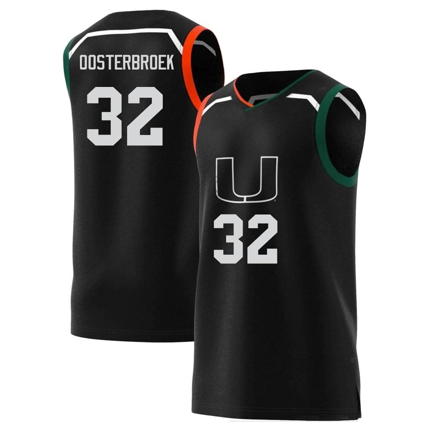 Thomas Oosterbroek Miami Hurricanes 32 Jersey
