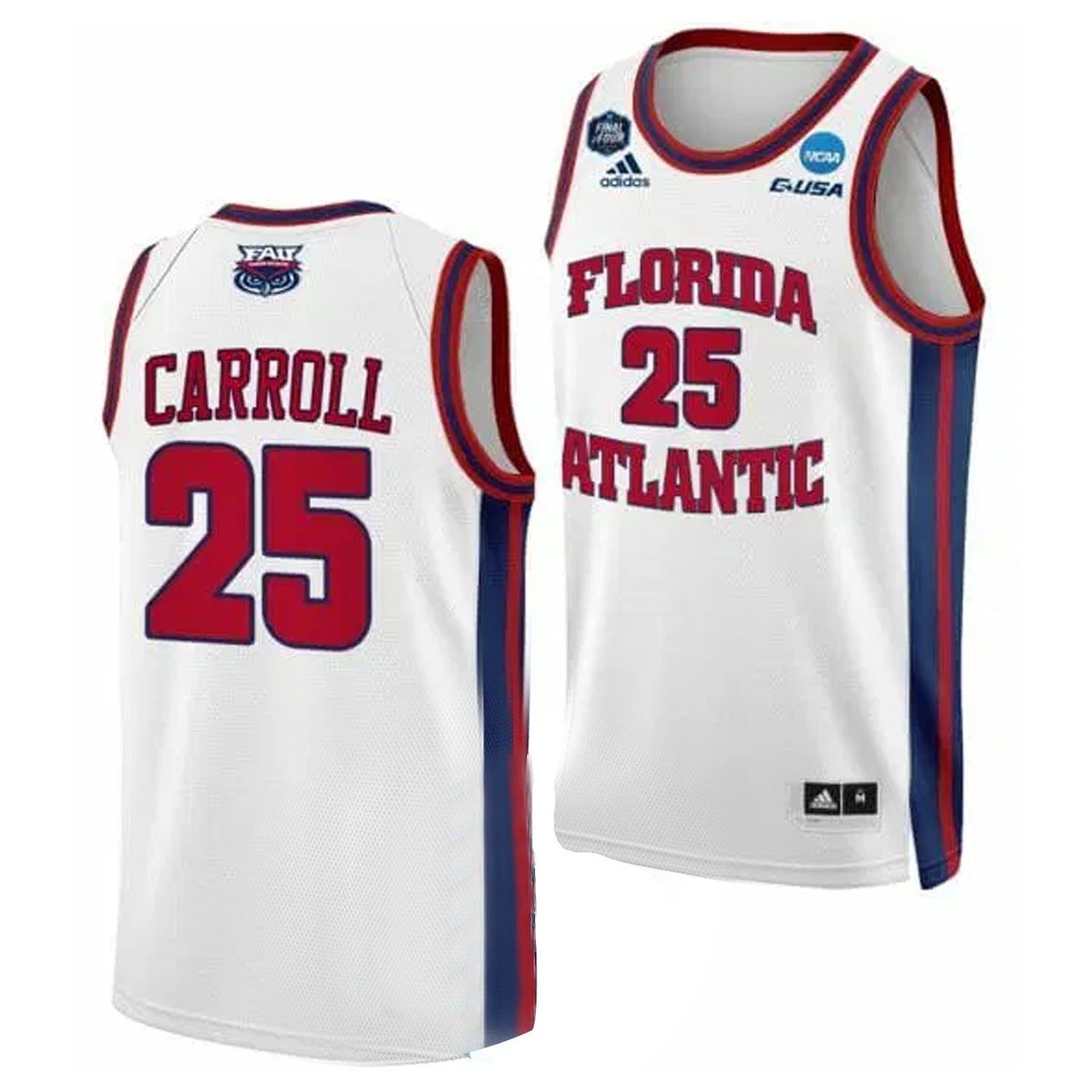 Tre Carroll Florida Atlantic Owls 25 Jersey