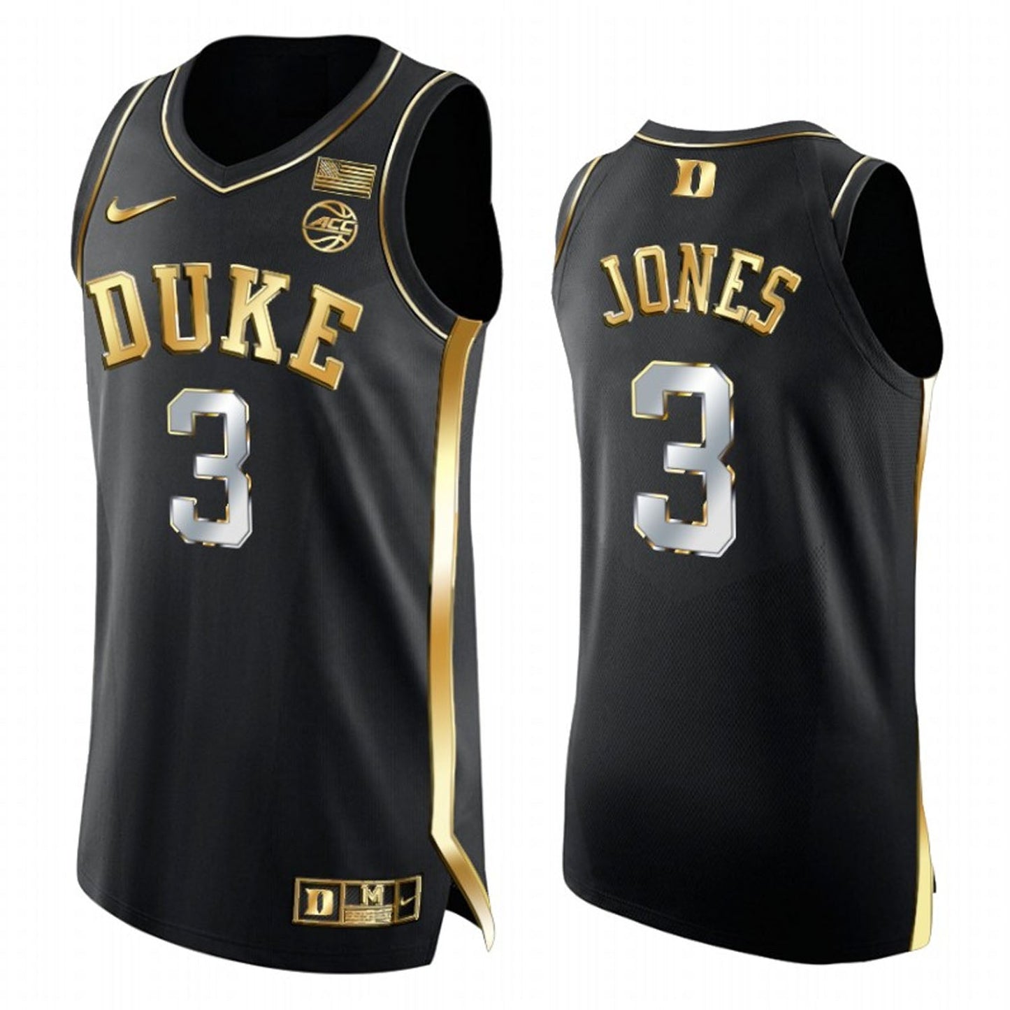 Tre Jones Duke Blue Devils 3 Jersey