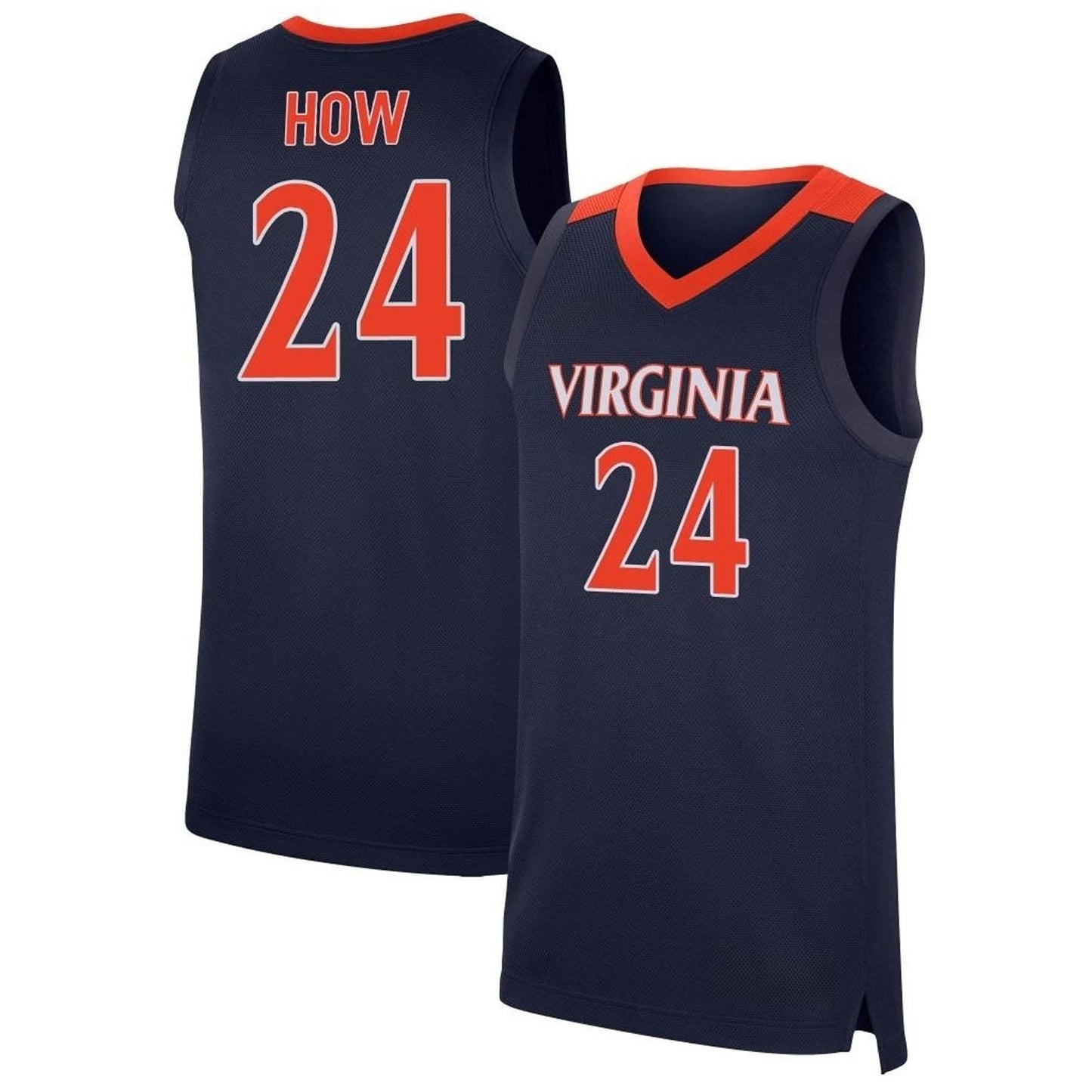 Tristan How Virginia Cavaliers 24 Jersey