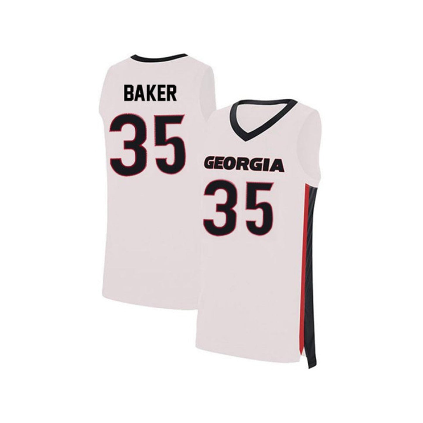 Tyrone Baker Georgia Bulldogs 35 Jersey