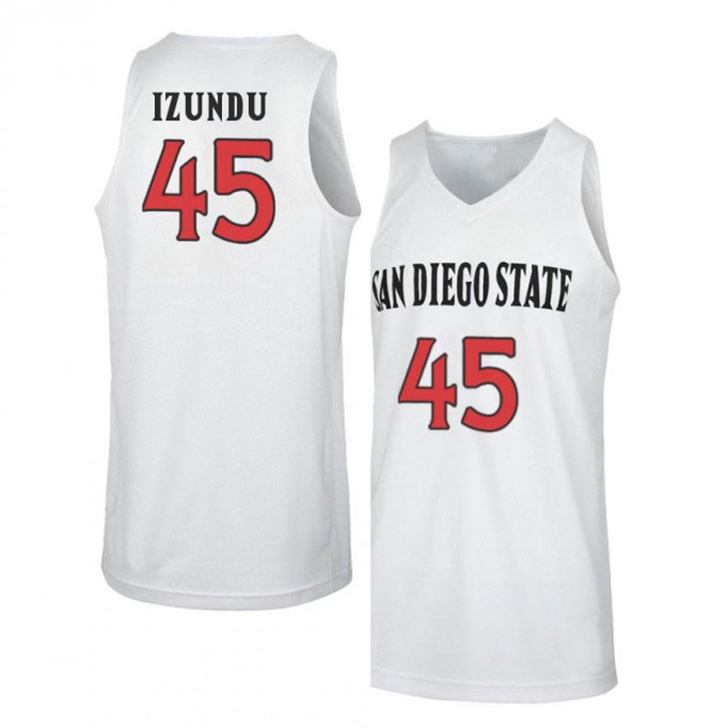 Valentine Izundu San Diego State Aztecs 45 Jersey