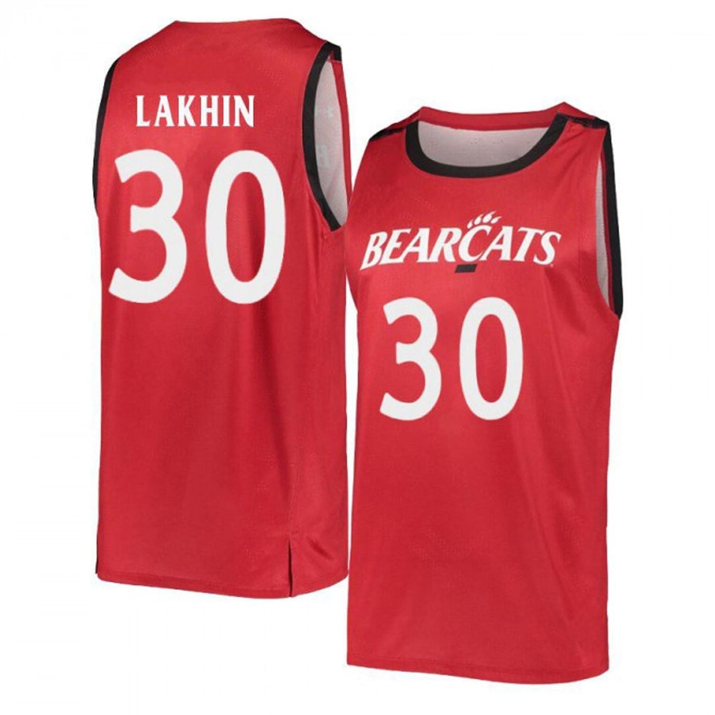 Viktor Lakhin Cincinnati Bearcats 30 Jersey
