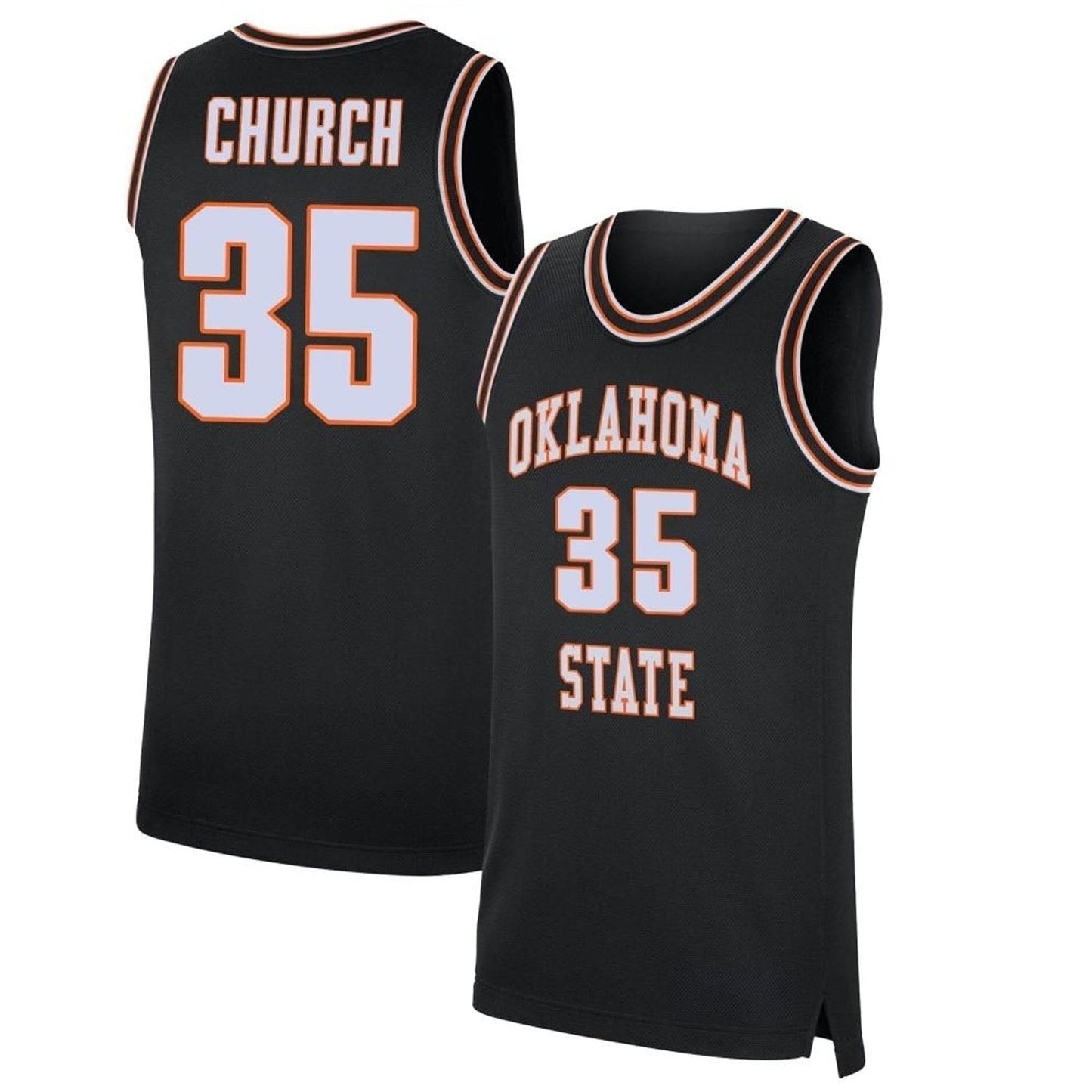 Weston Church Oklahoma State Cowboys 35 Jersey